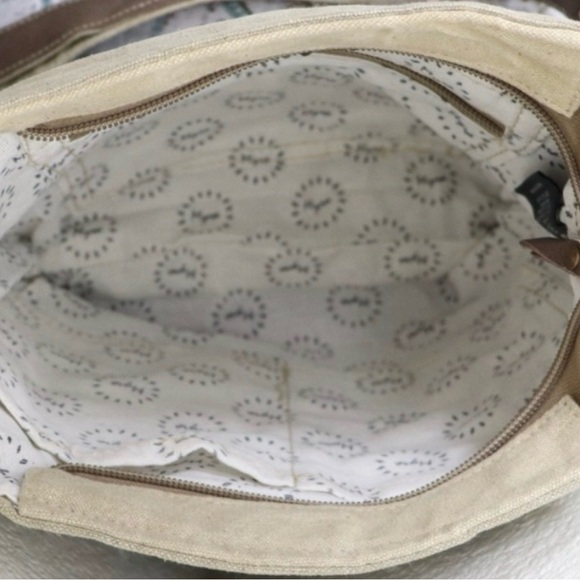 Myra Bag Tan and Brown Star Crossbody - Picture 7 of 11